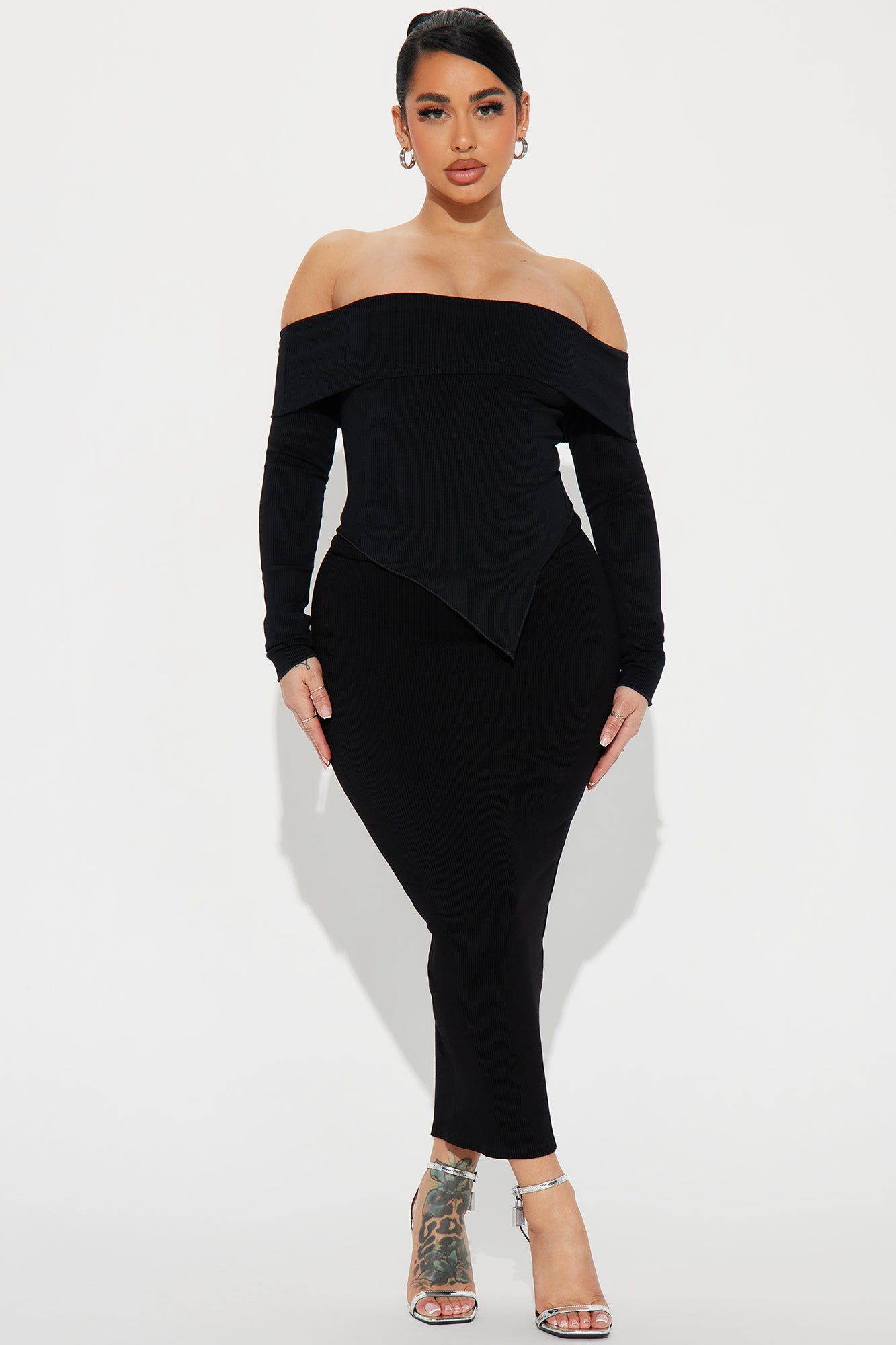 Kenna Snatched Top - Black sold by Fashion Nova product image thumbnail 2