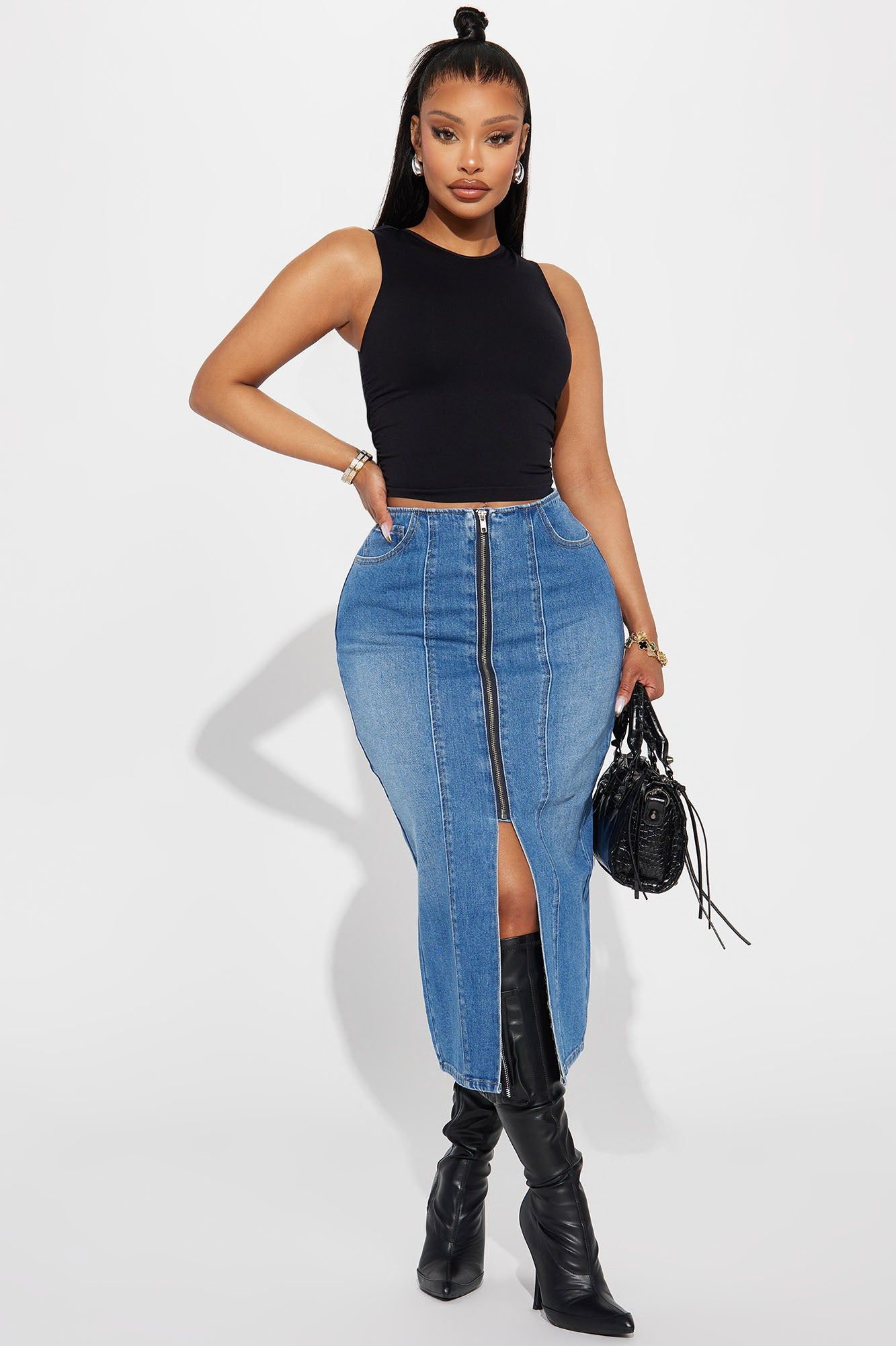 Back In Rotation Ruched Top - Black sold by Fashion Nova product image thumbnail 2