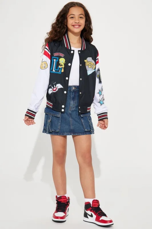 Mini Lily Cargo Mini Skirt - Dark Wash sold by Fashion Nova