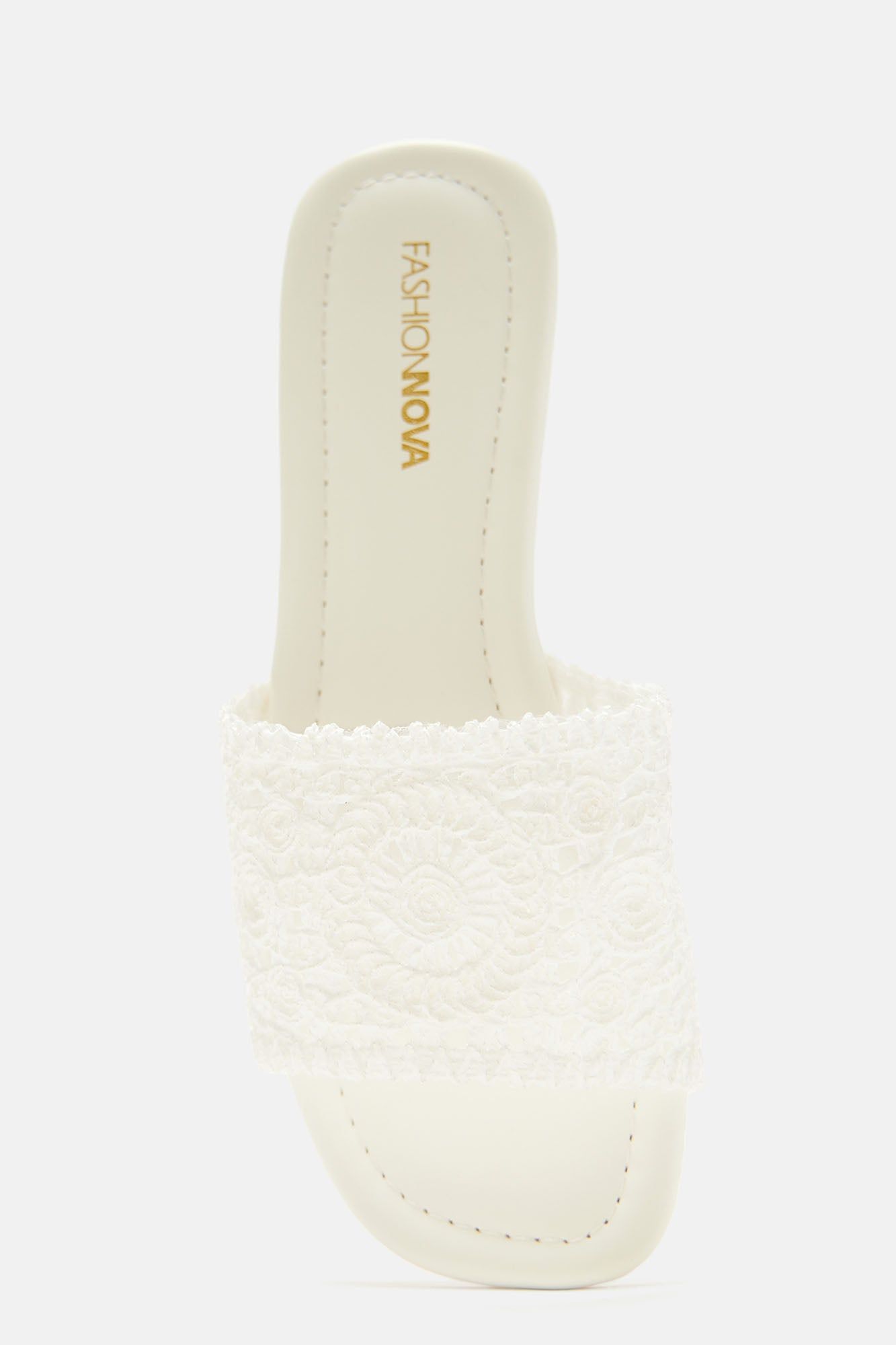 Always Carefree Flat Sandals - White sold by Fashion Nova product image thumbnail 2