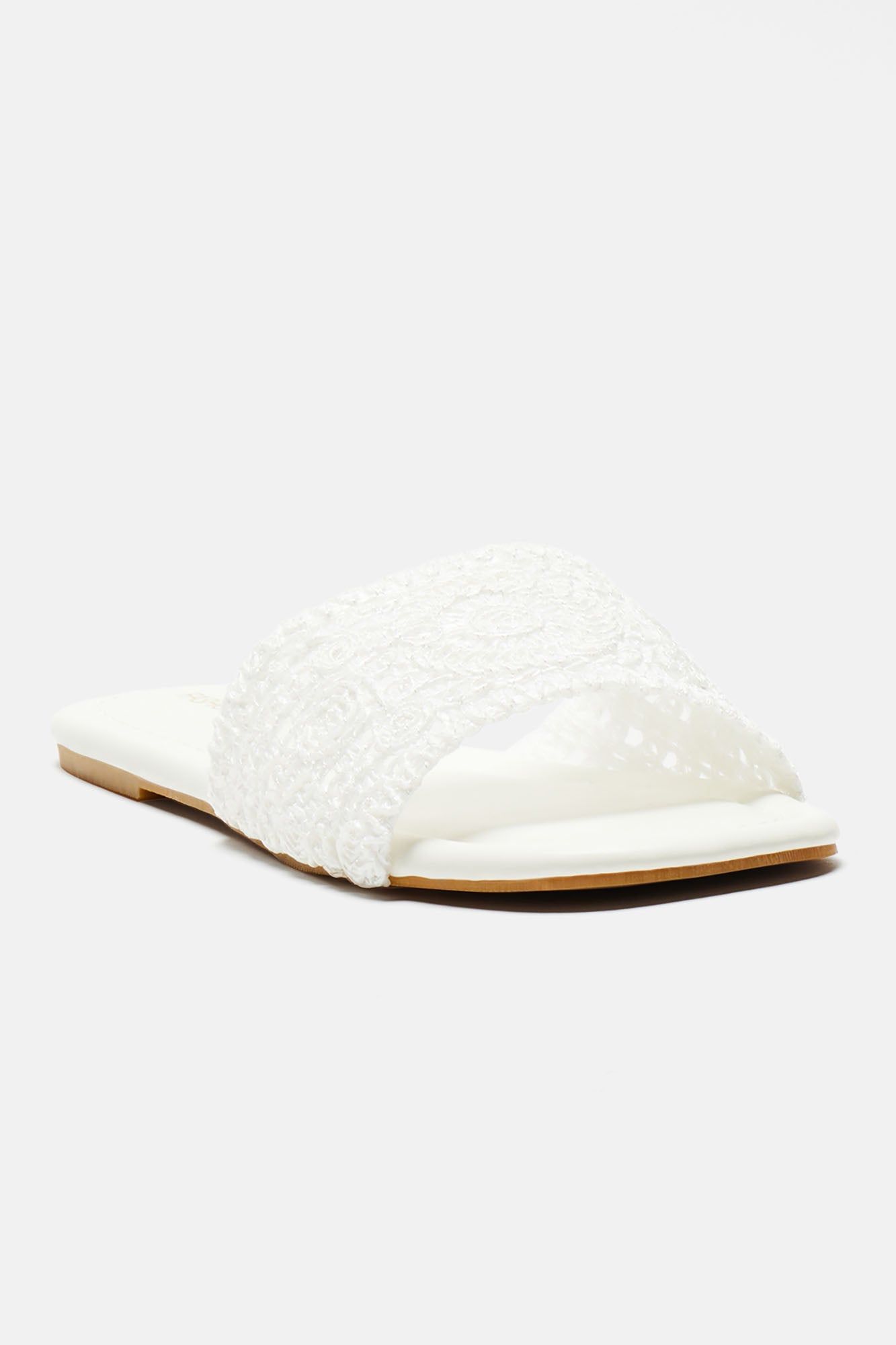 Always Carefree Flat Sandals - White sold by Fashion Nova product image thumbnail 4