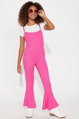 Mini Charlie Jumpsuit Set - Pink sold by Fashion Nova