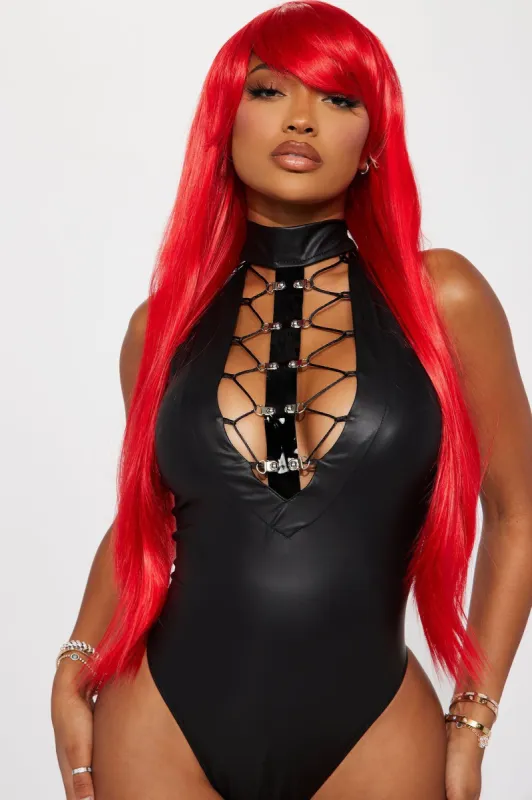 Feeling Fiery Costume Wig - Red sold by Fashion Nova