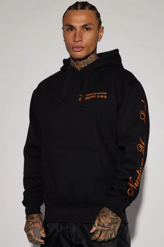 The Power Of Nature Hoodie - Black sold by Fashion Nova