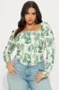 Simple Life Corset Top - Yellow/combo sold by Fashion Nova