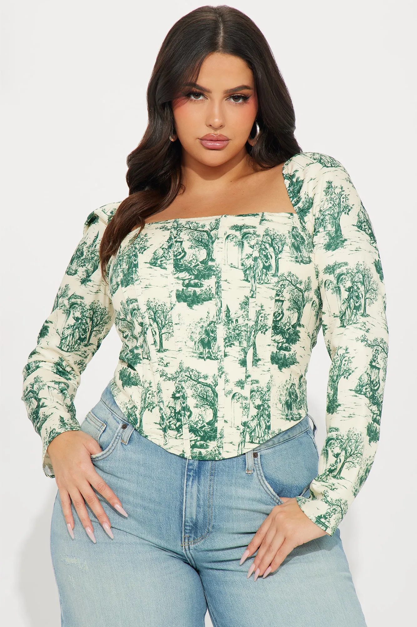 Simple Life Corset Top - Yellow/combo sold by Fashion Nova product image thumbnail 4