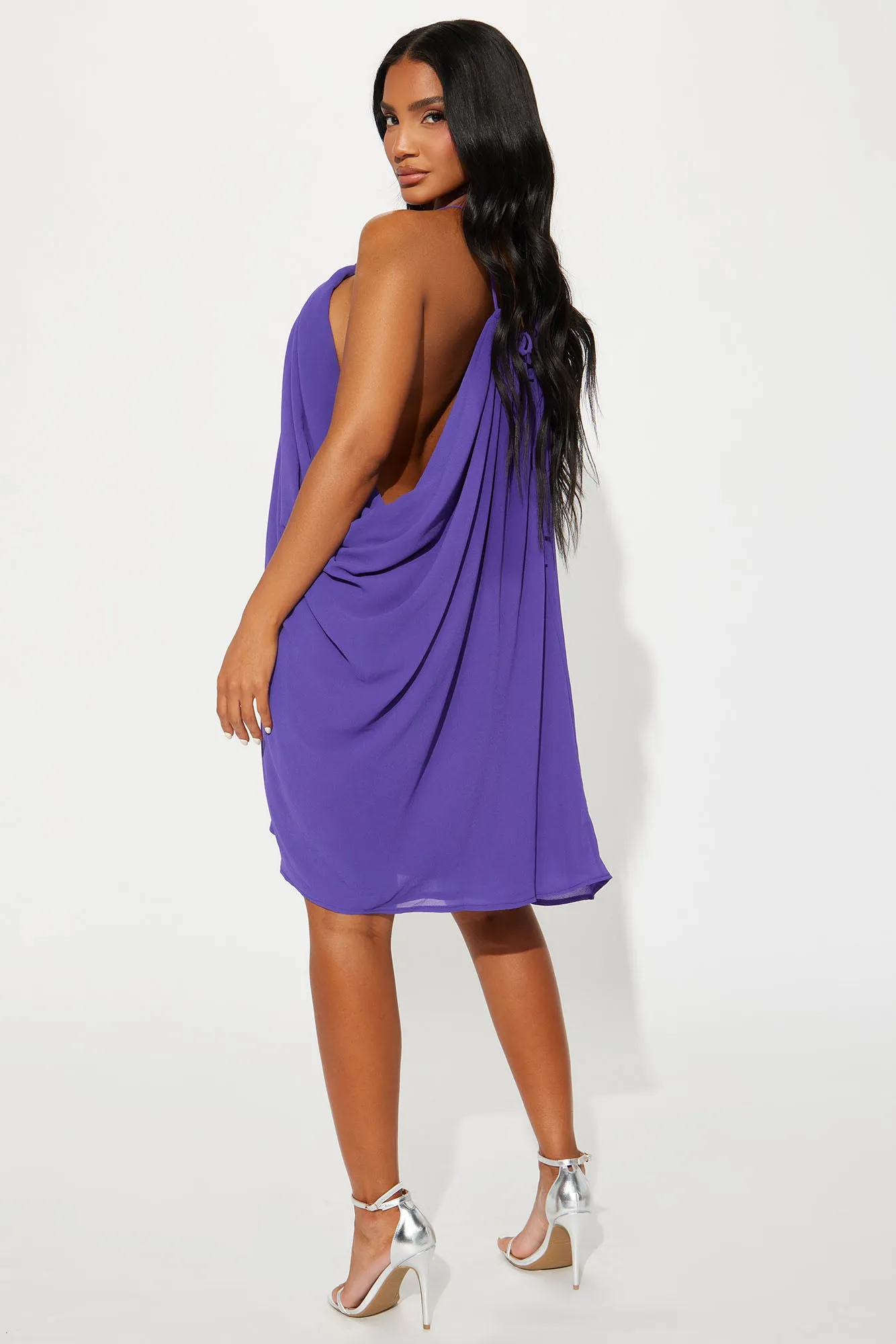 Violetta Mini Dress - Purple sold by Fashion Nova product image thumbnail 3