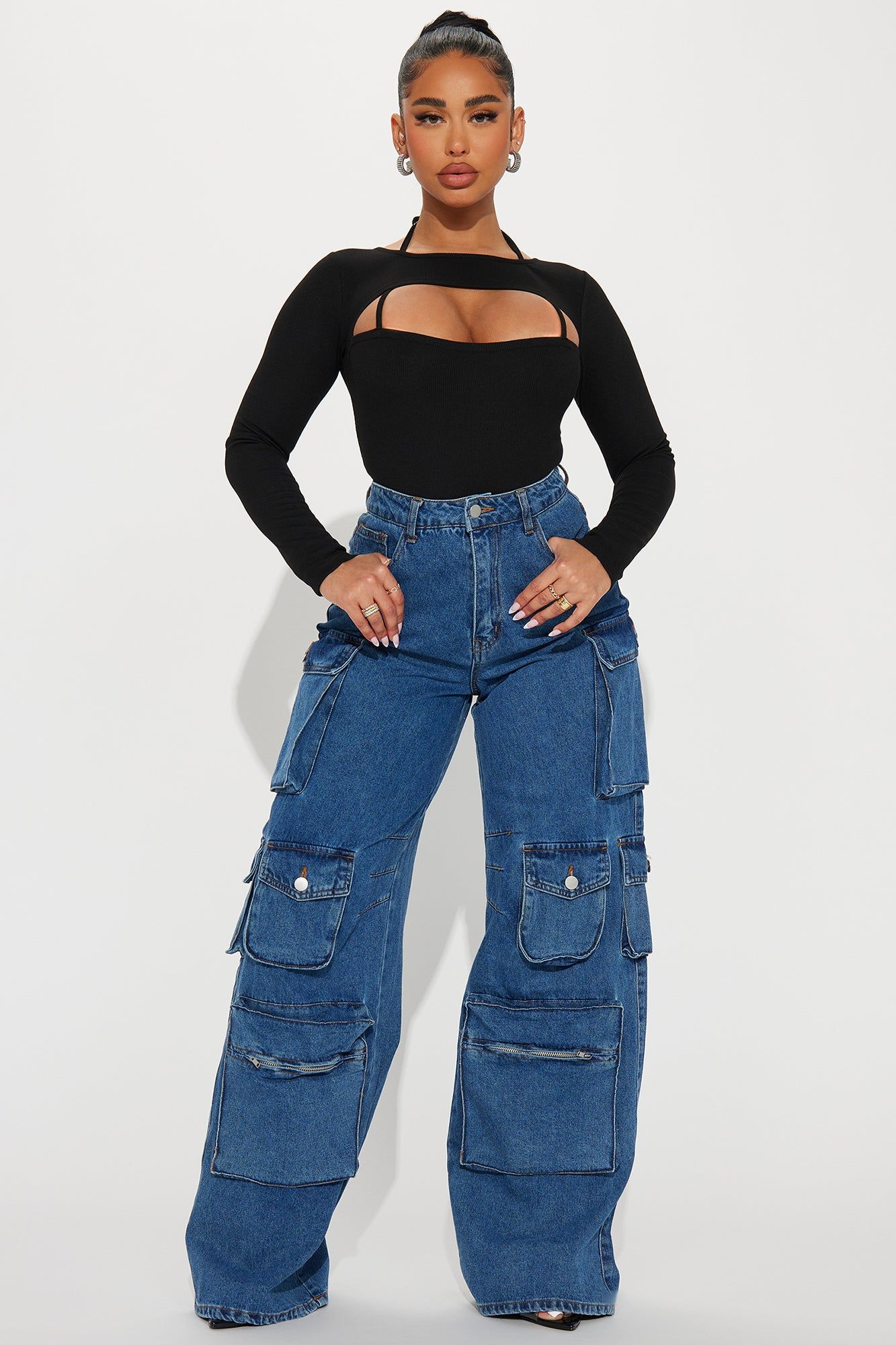 Just Another Day Bodysuit - Black sold by Fashion Nova product image thumbnail 2