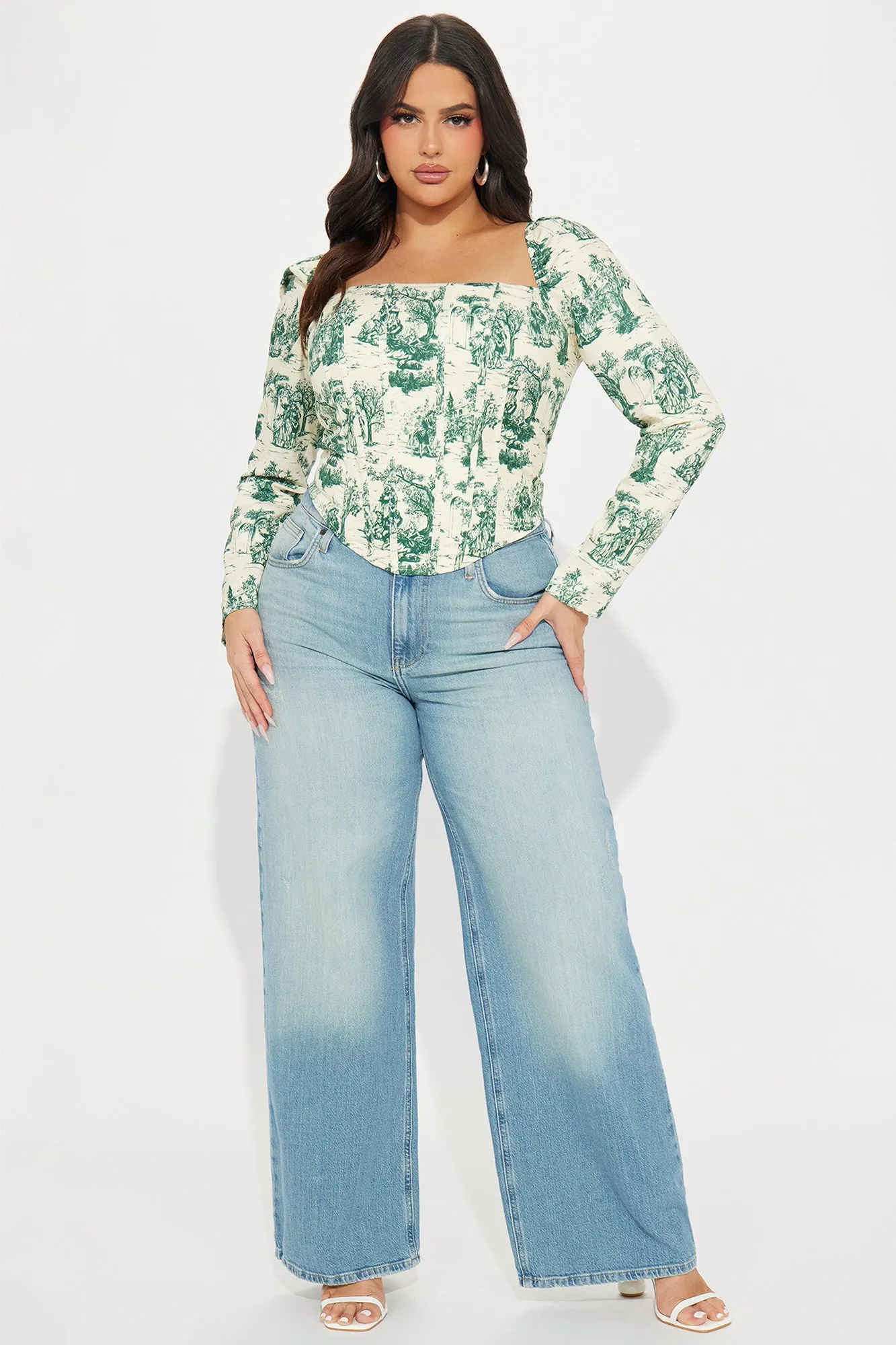 Simple Life Corset Top - Yellow/combo sold by Fashion Nova product image thumbnail 5