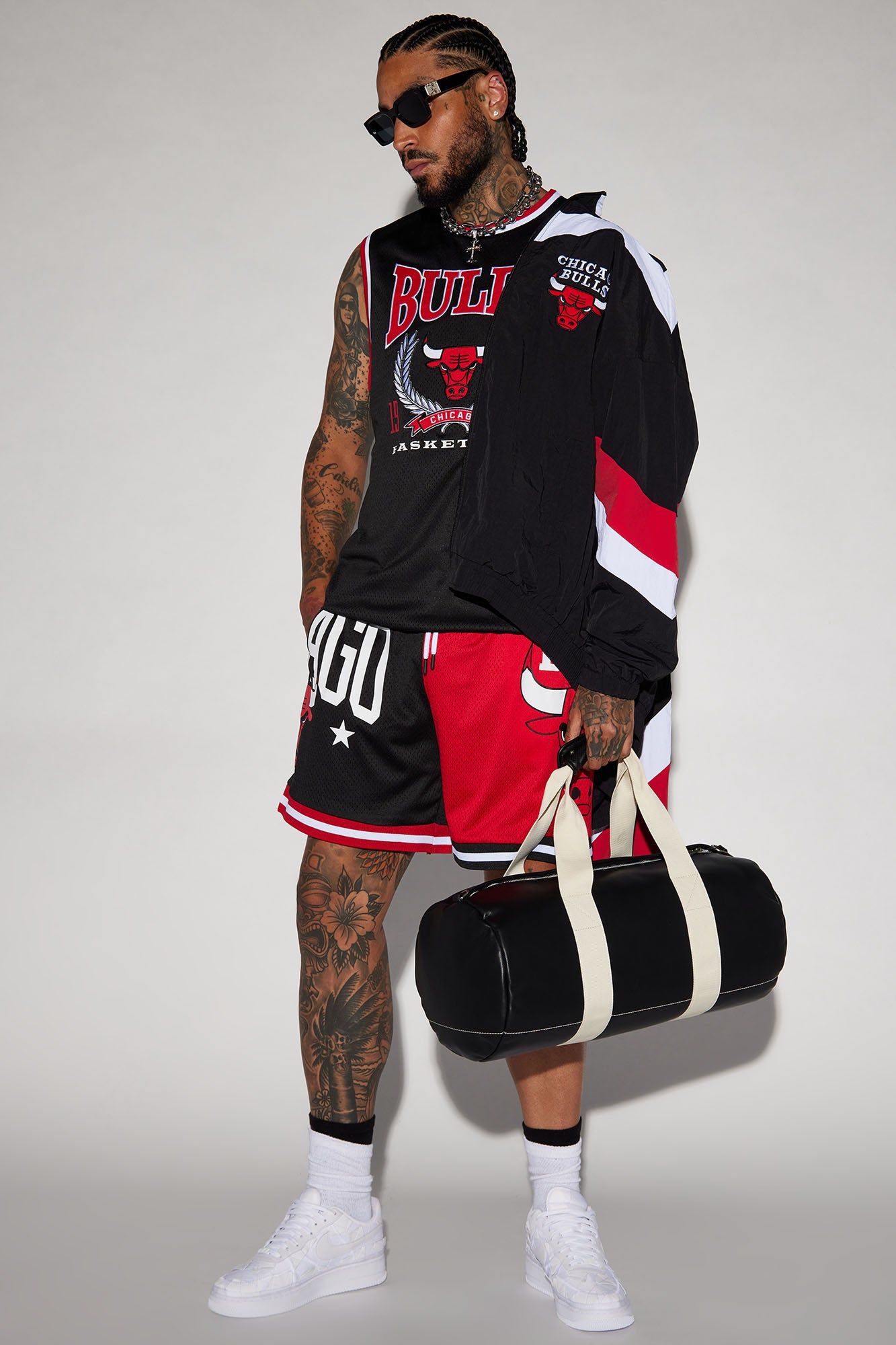 Bulls Jump Ball Mesh Tank - Black sold by Fashion Nova product image thumbnail 2