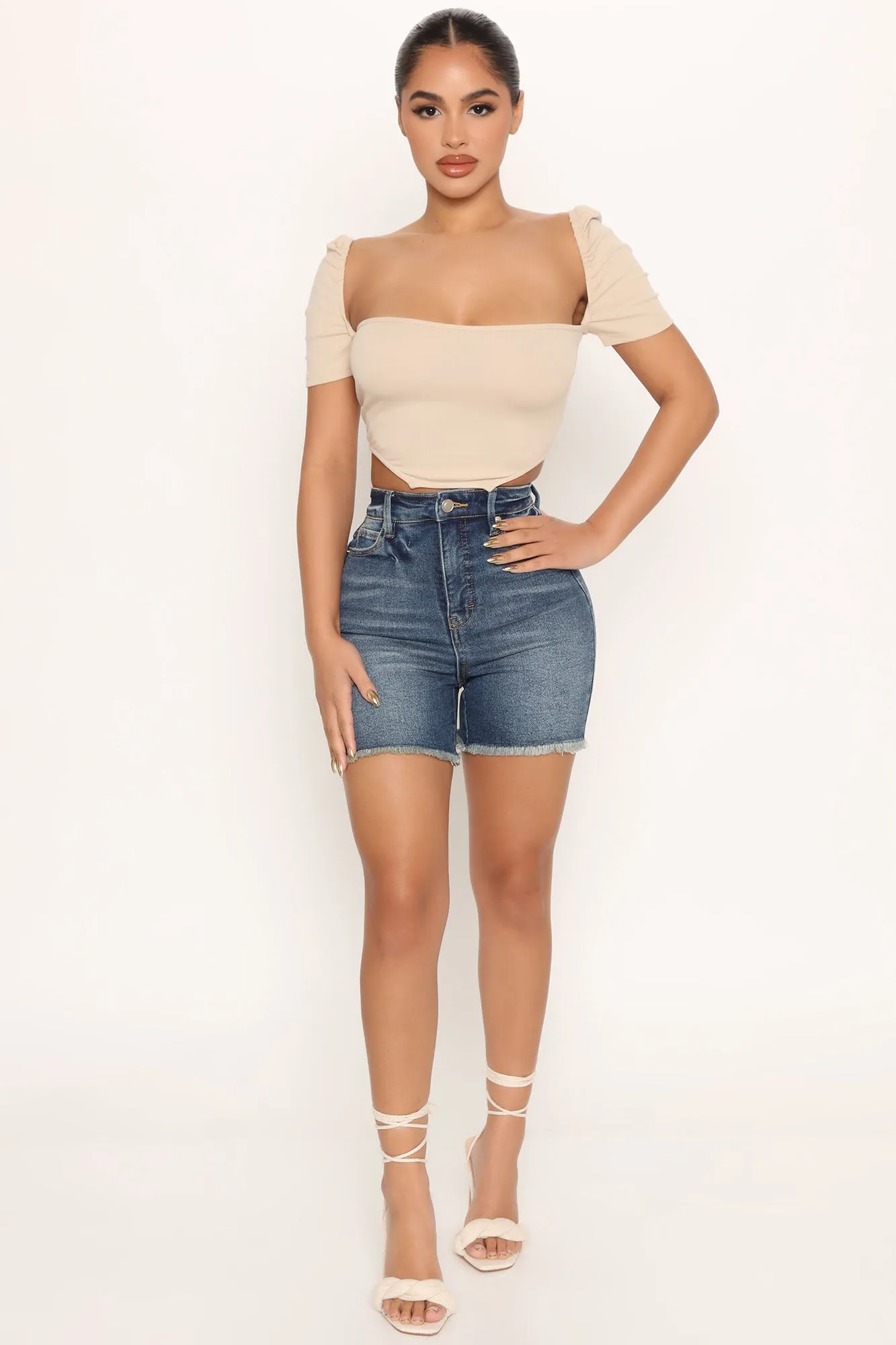 Chill By Chance Top - Taupe sold by Fashion Nova product image thumbnail 2
