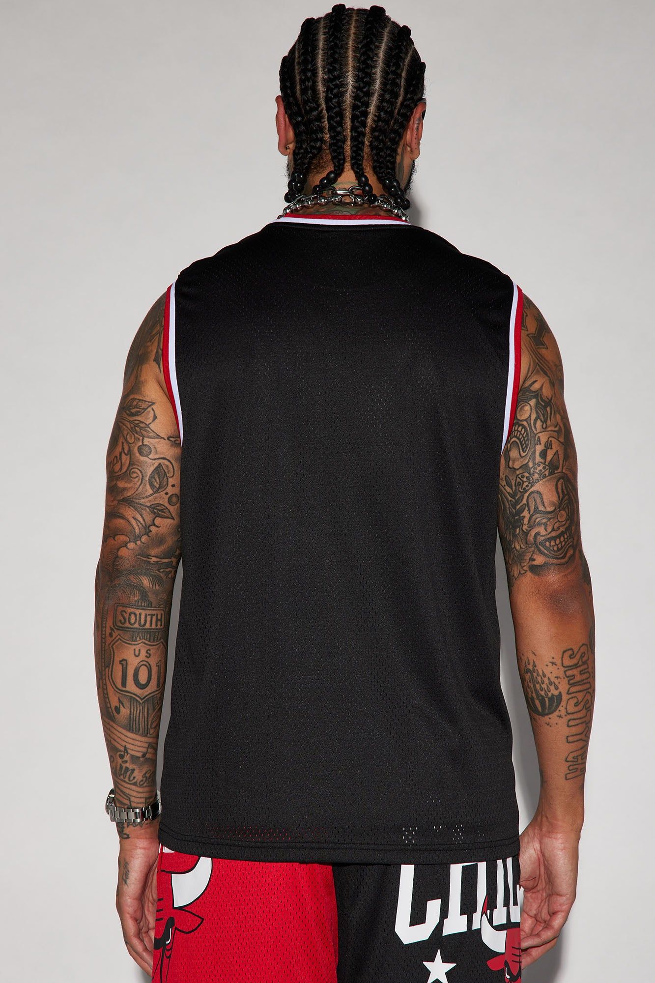 Bulls Jump Ball Mesh Tank - Black sold by Fashion Nova product image thumbnail 4