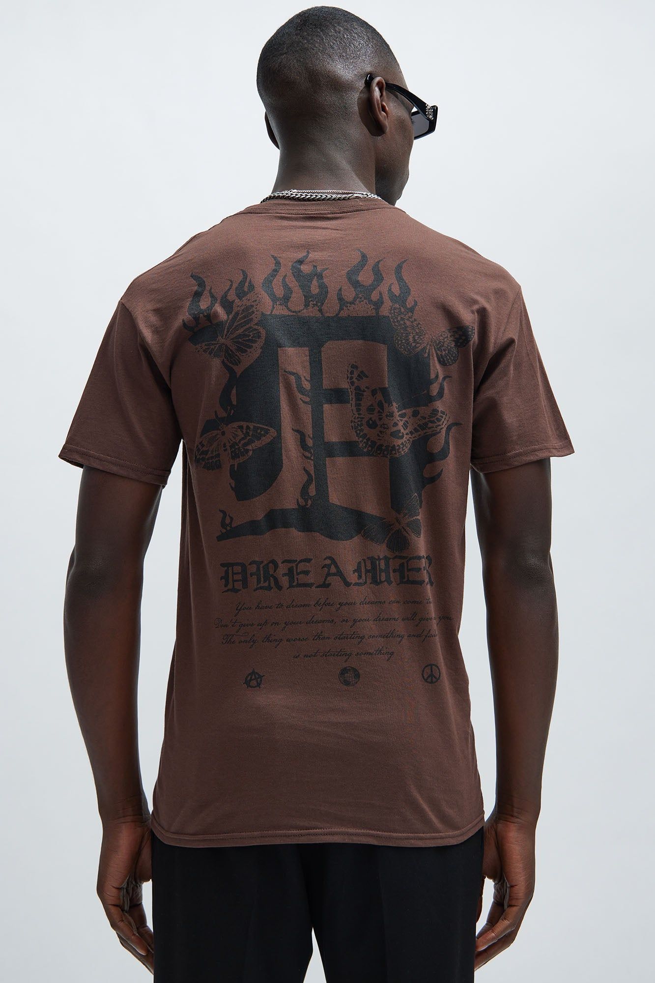 The Dream Short Sleeve Tee - Brown sold by Fashion Nova product image thumbnail 4