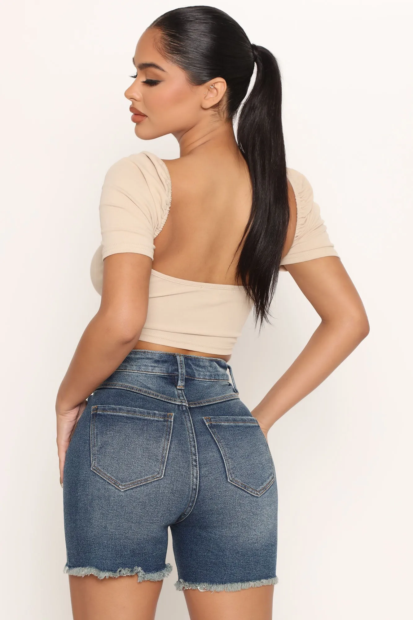 Chill By Chance Top - Taupe sold by Fashion Nova product image thumbnail 3
