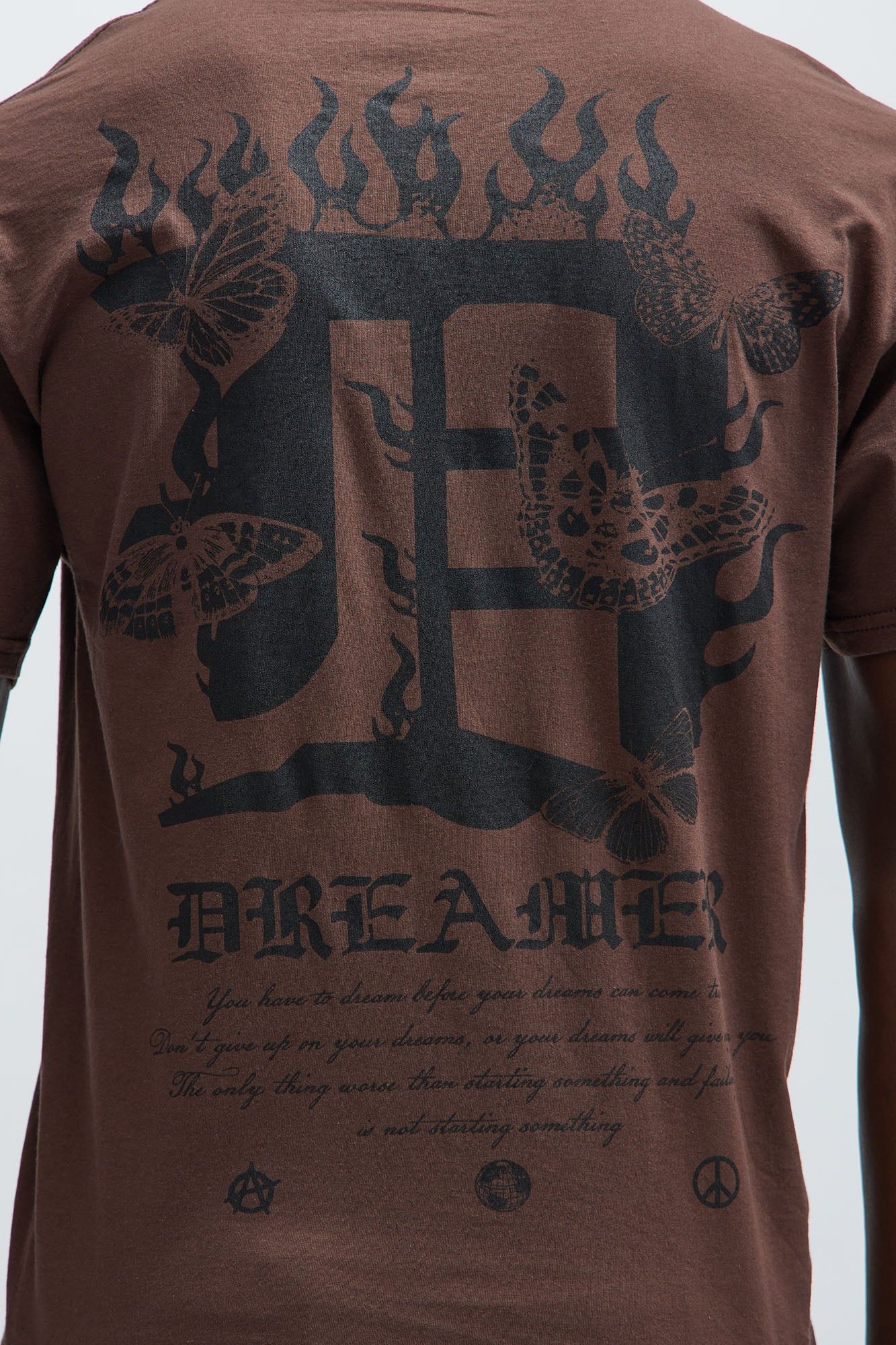 The Dream Short Sleeve Tee - Brown sold by Fashion Nova product image thumbnail 5