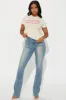 Too Pretty For A Job Tee - Cream sold by Fashion Nova