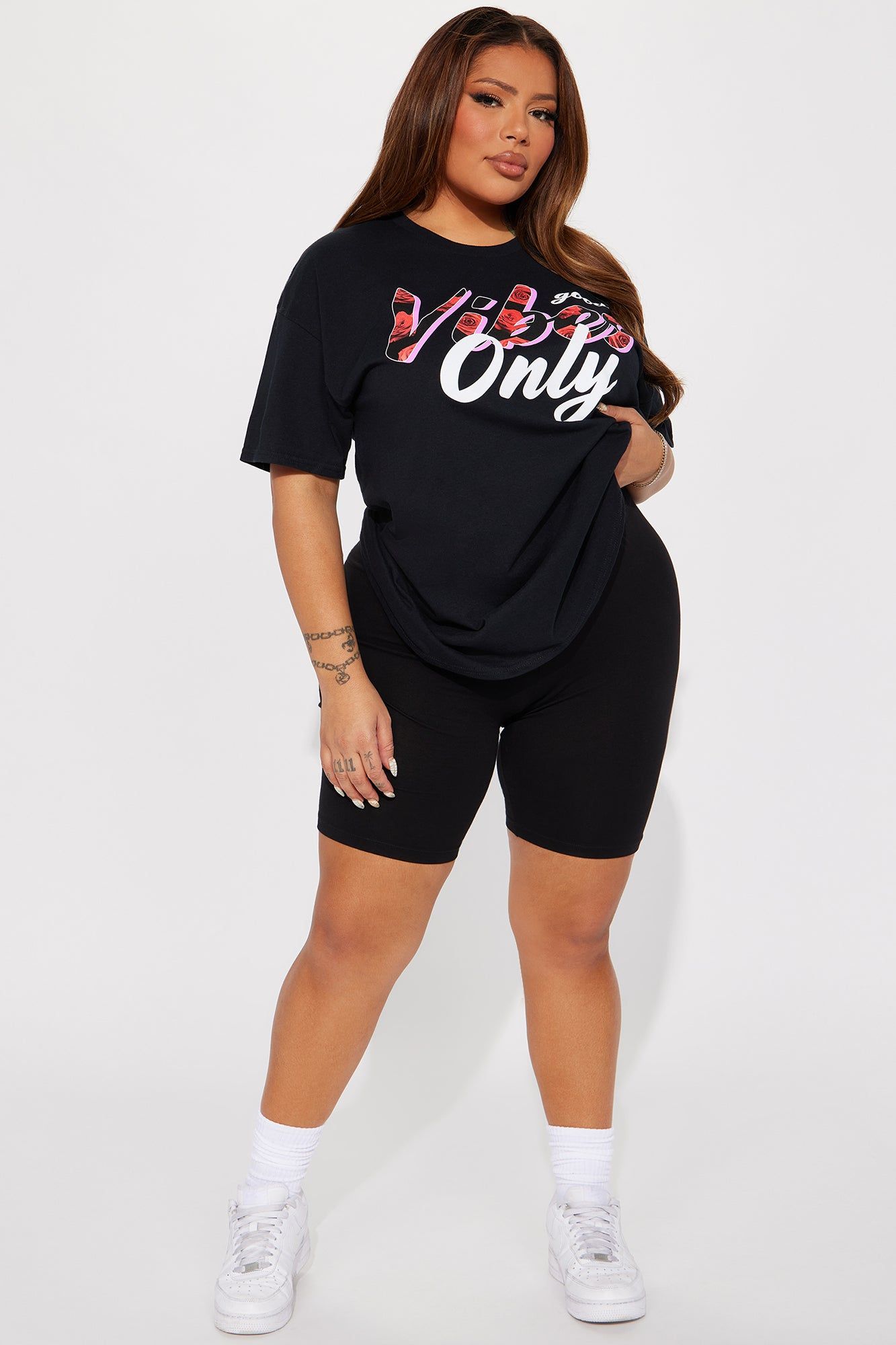 Good Vibes Only Graphic Tee - Black sold by Fashion Nova product image thumbnail 5
