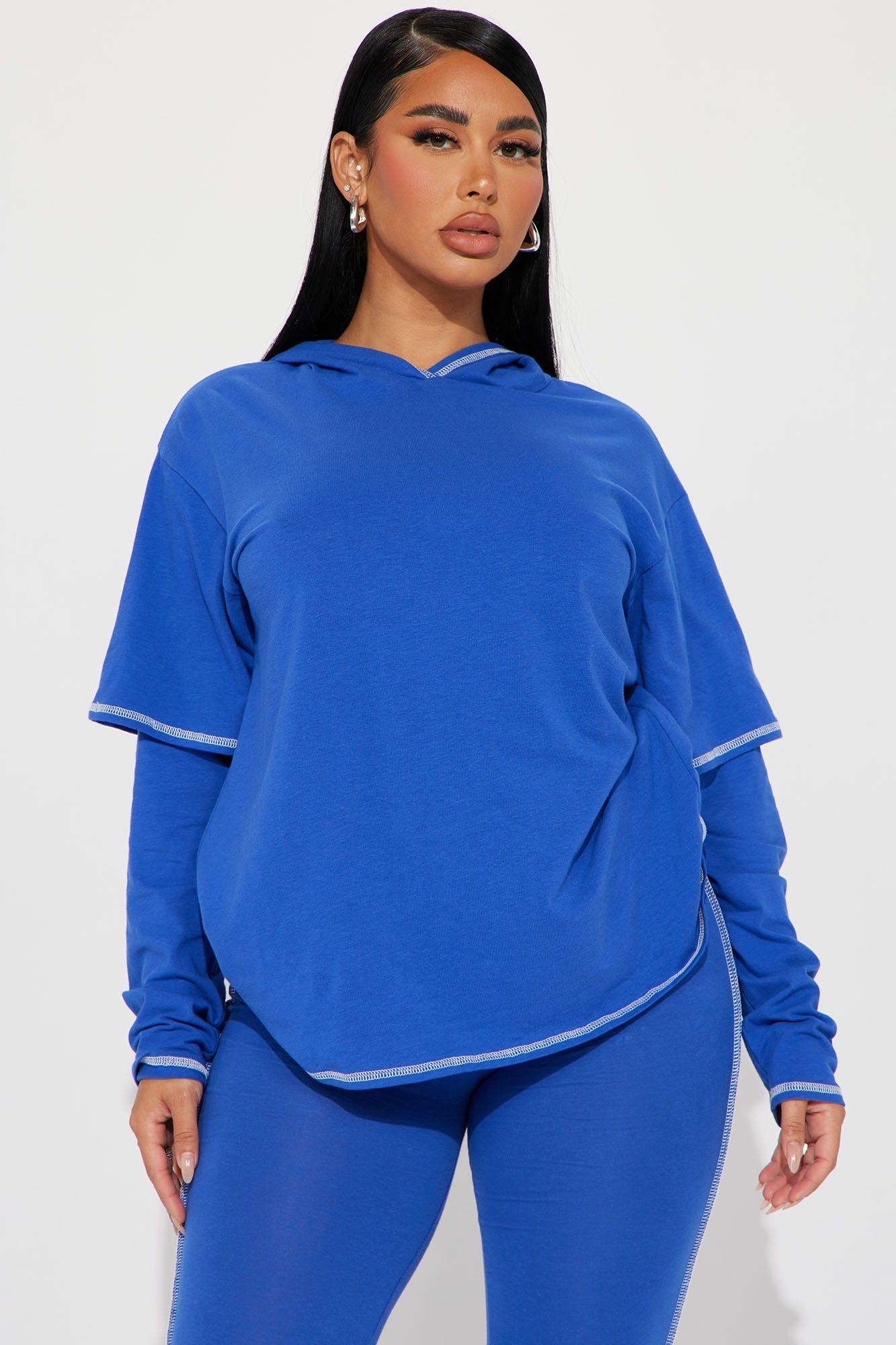 Aila Legging Set - Royal sold by Fashion Nova product image thumbnail 2