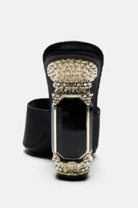 Ultimate Queen Mules - Black sold by Fashion Nova