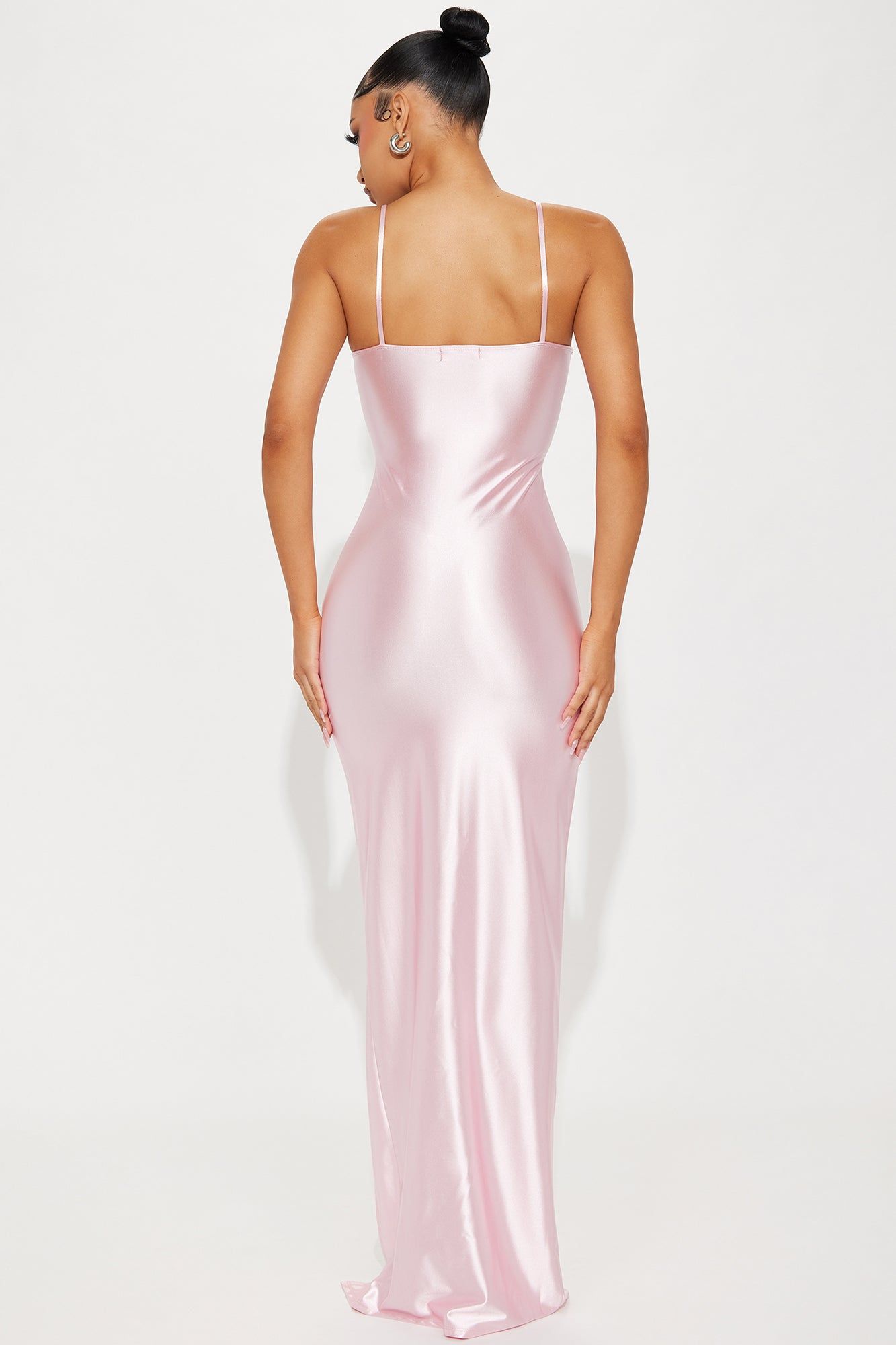 Liliane Satin Maxi Dress - Mauve sold by Fashion Nova product image thumbnail 3
