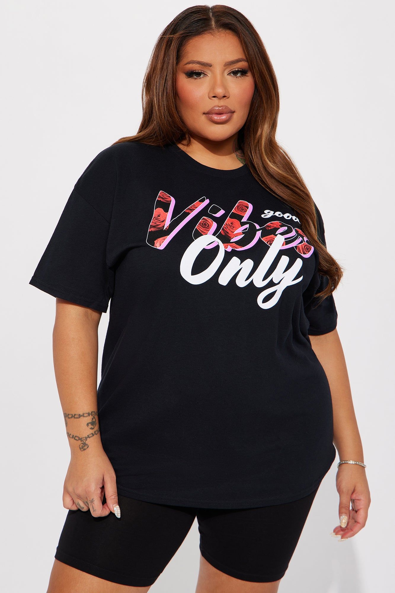 Good Vibes Only Graphic Tee - Black sold by Fashion Nova product image thumbnail 4