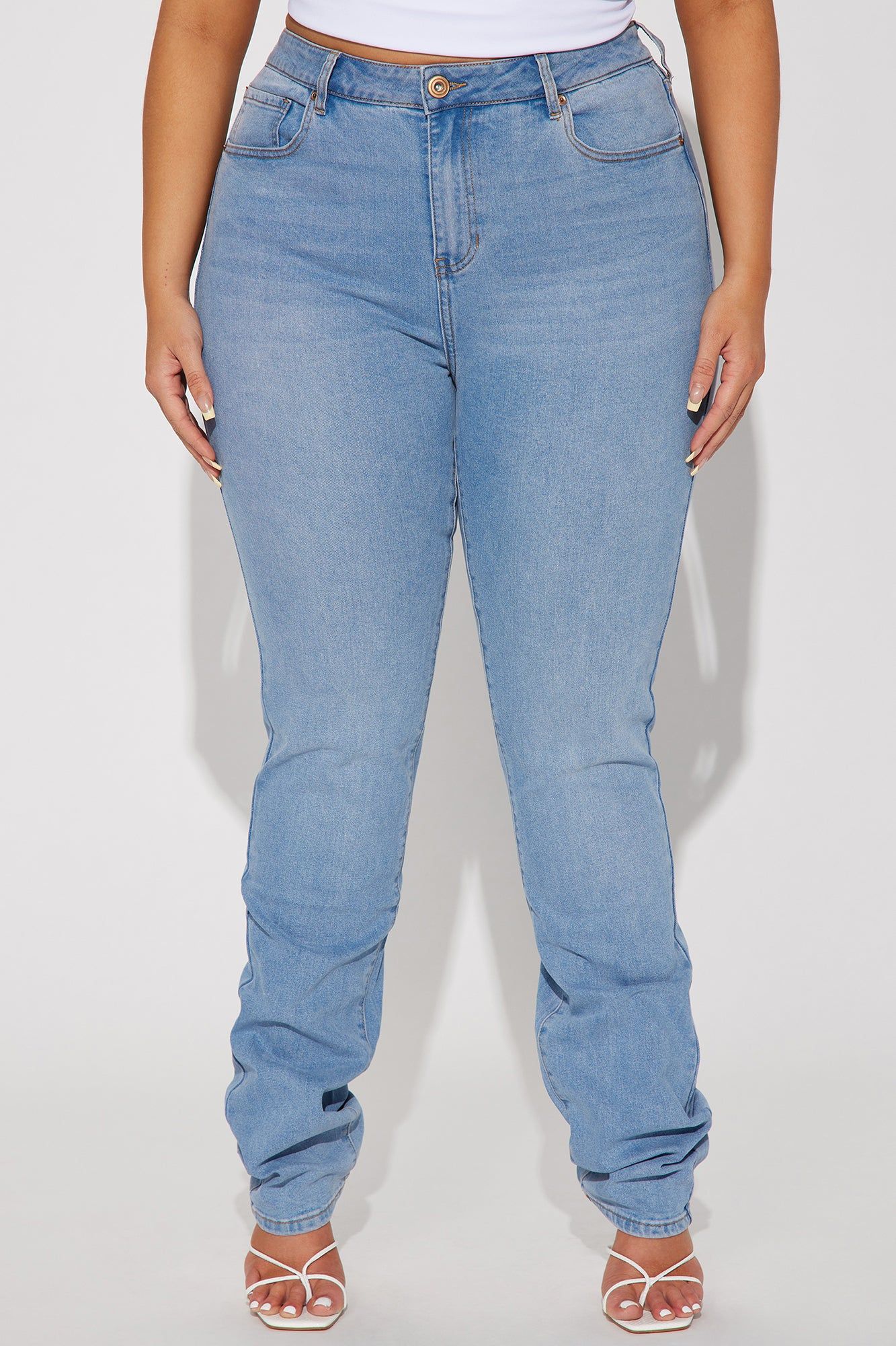 In My Bag Skinny Jeans - Light Wash sold by Fashion Nova product image thumbnail 5