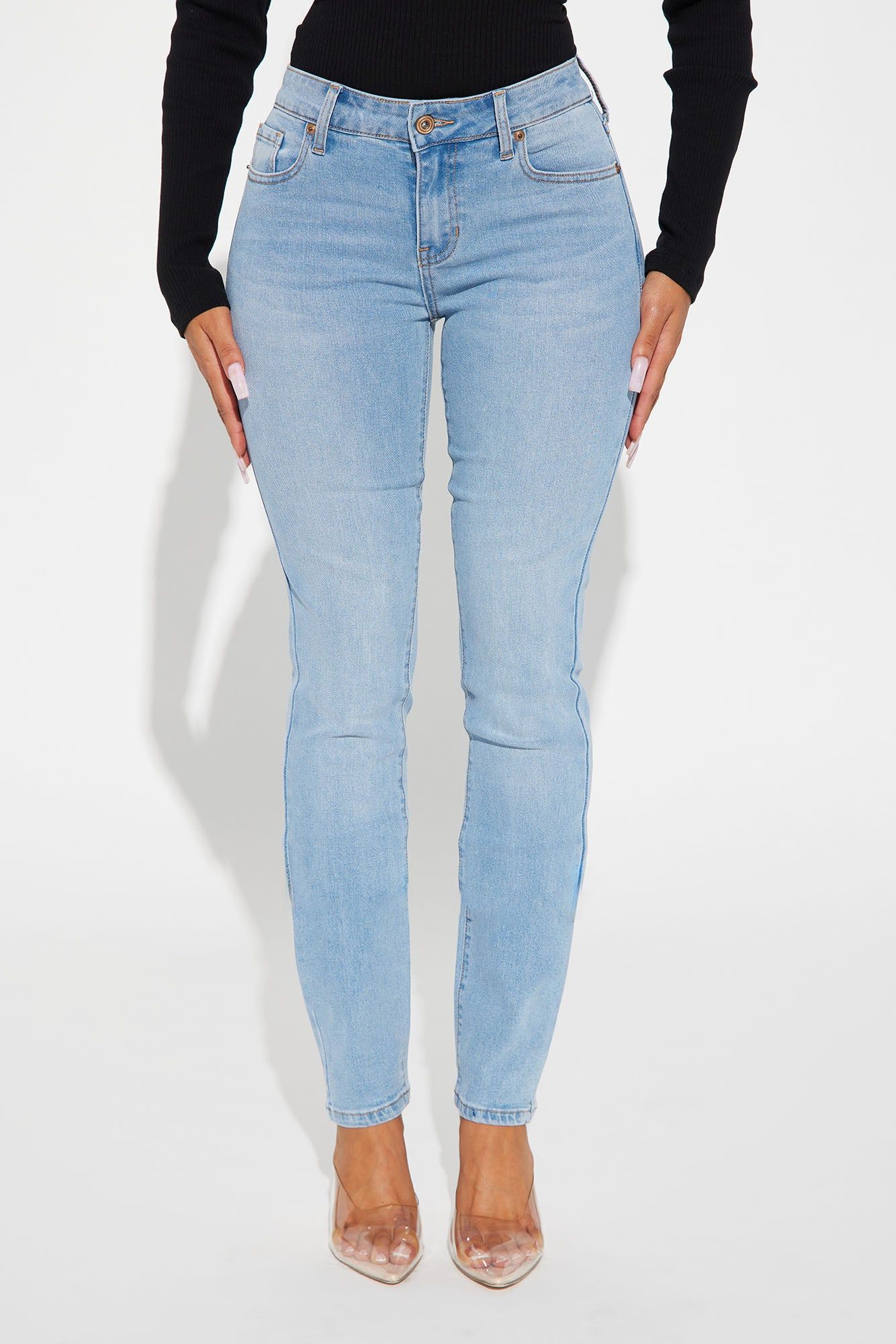 In My Bag Skinny Jeans - Light Wash sold by Fashion Nova product image thumbnail 2