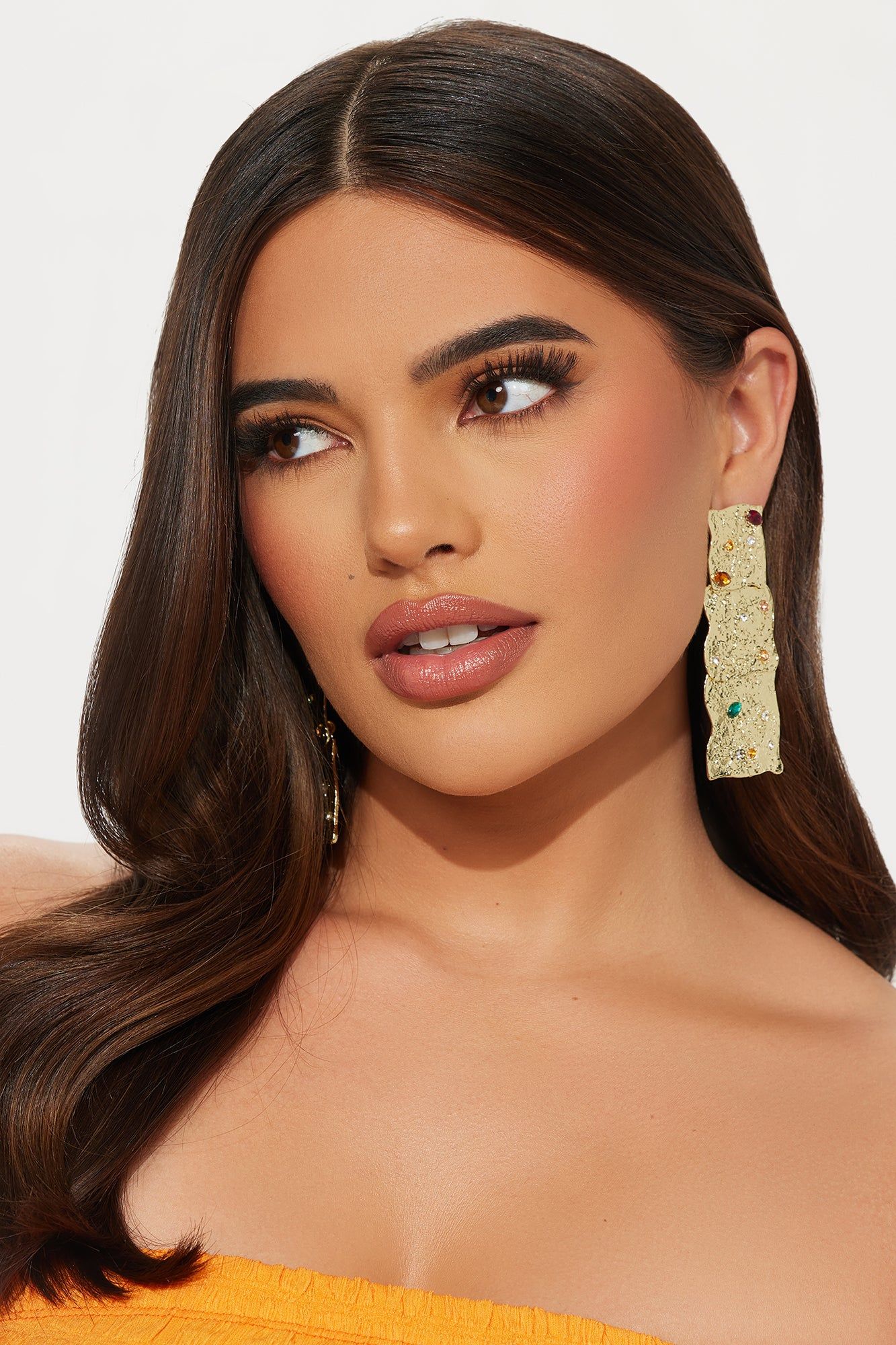 Isla Treasure Earrings - Gold/Multi sold by Fashion Nova product image thumbnail 2