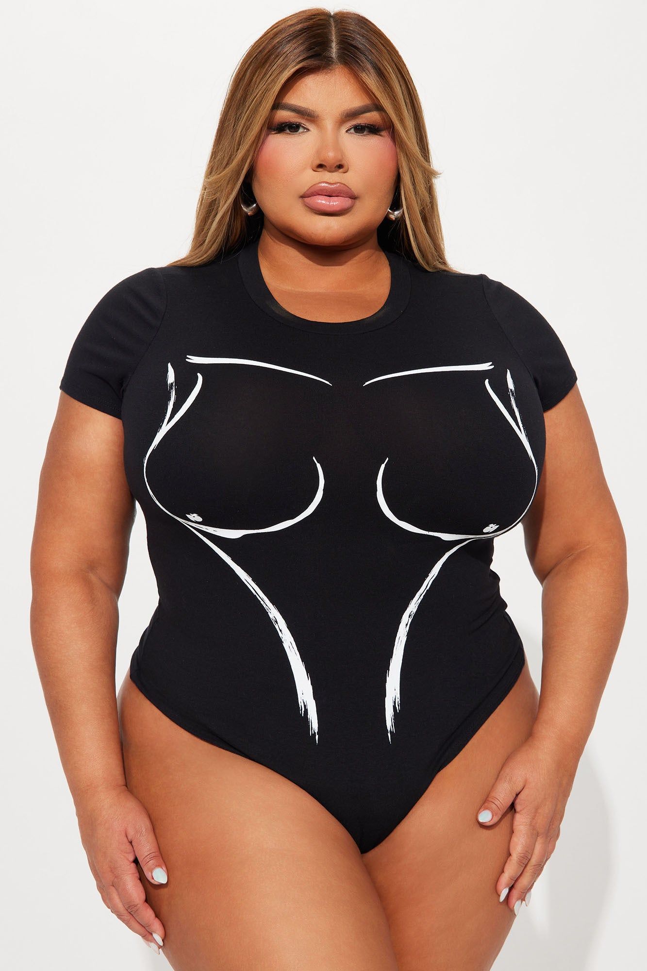Too Much For You Bodysuit - Black sold by Fashion Nova product image thumbnail 5