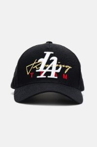 LA Raceway Snapback Hat - Black sold by Fashion Nova