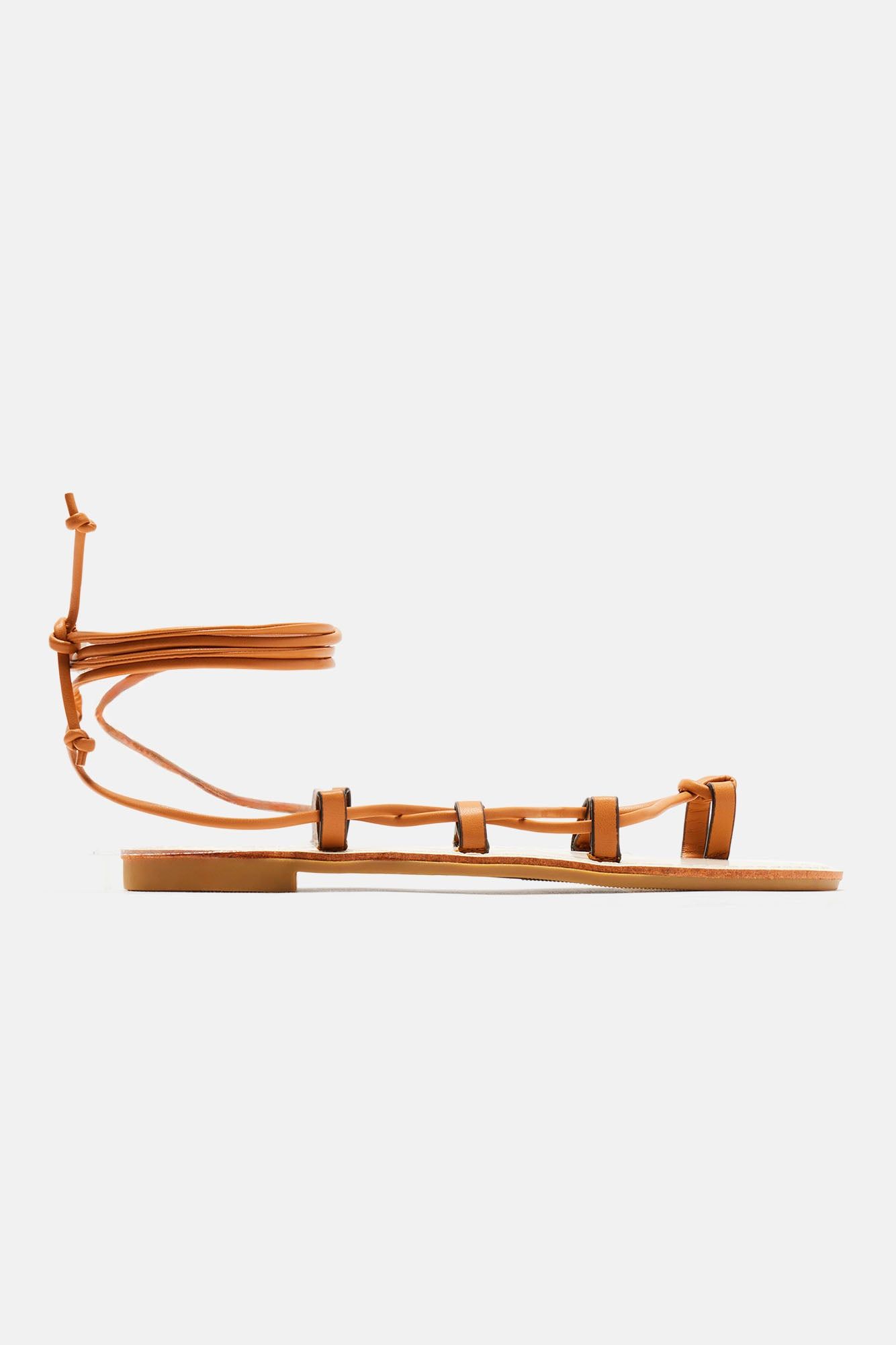 Needed This Flat Sandals - Tan sold by Fashion Nova product image thumbnail 5