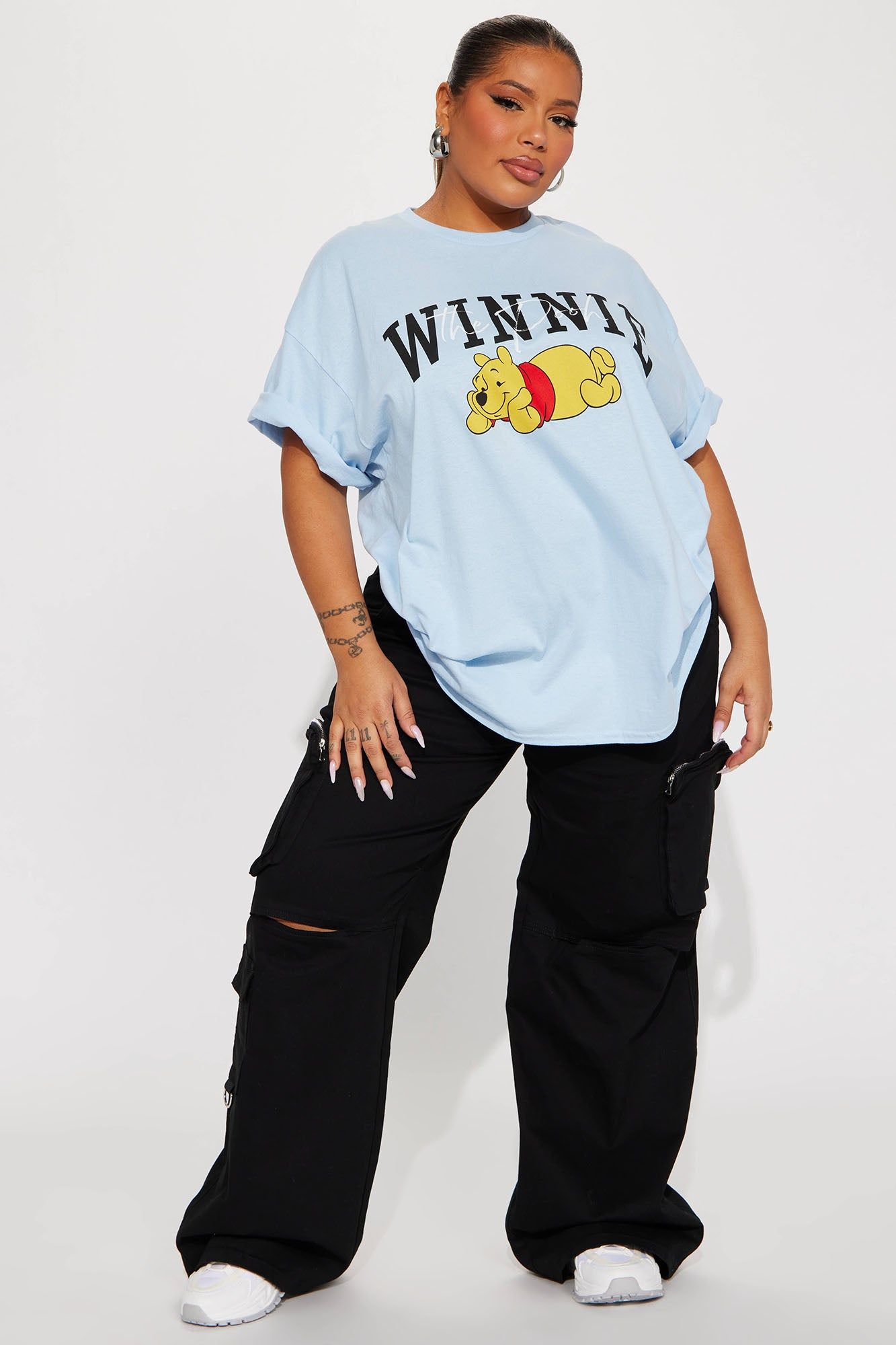 Winnie The Pooh Graphic Tee - Blue sold by Fashion Nova product image thumbnail 5