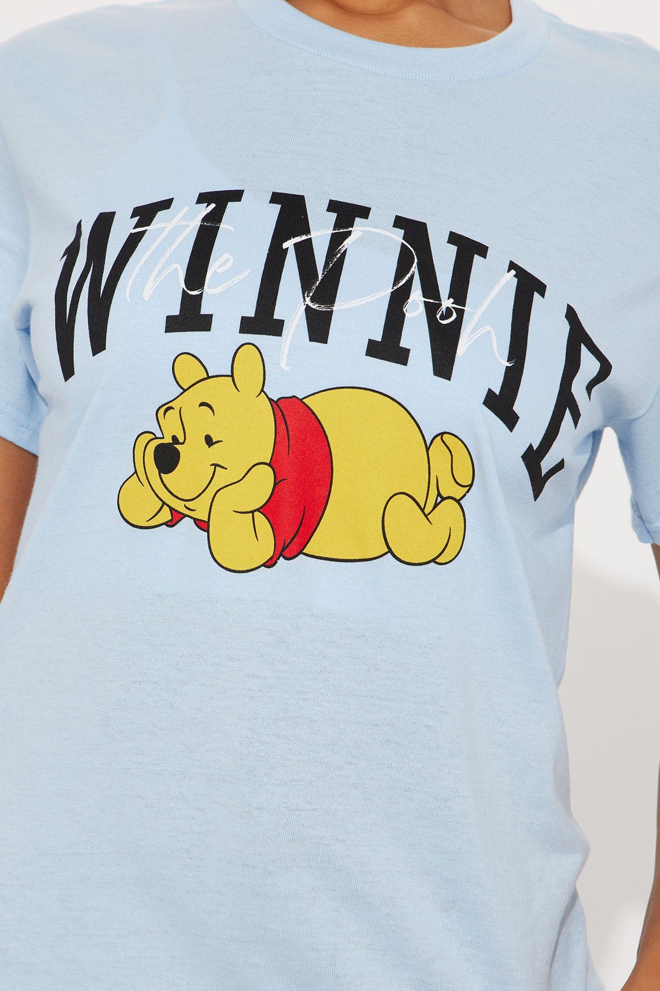 Winnie The Pooh Graphic Tee - Blue sold by Fashion Nova product image thumbnail 3