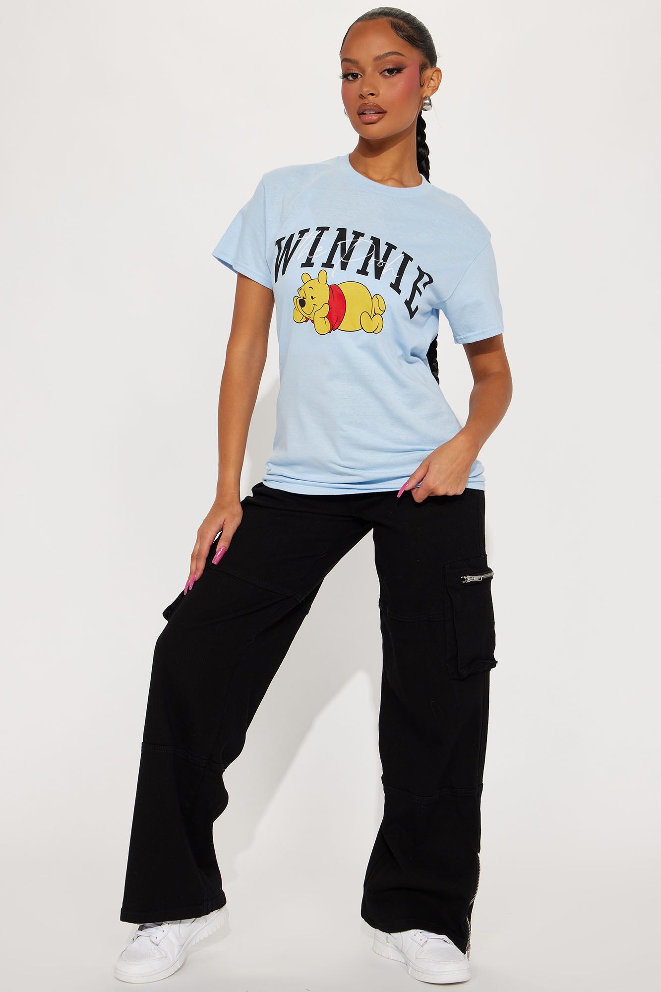 Winnie The Pooh Graphic Tee - Blue sold by Fashion Nova product image thumbnail 2