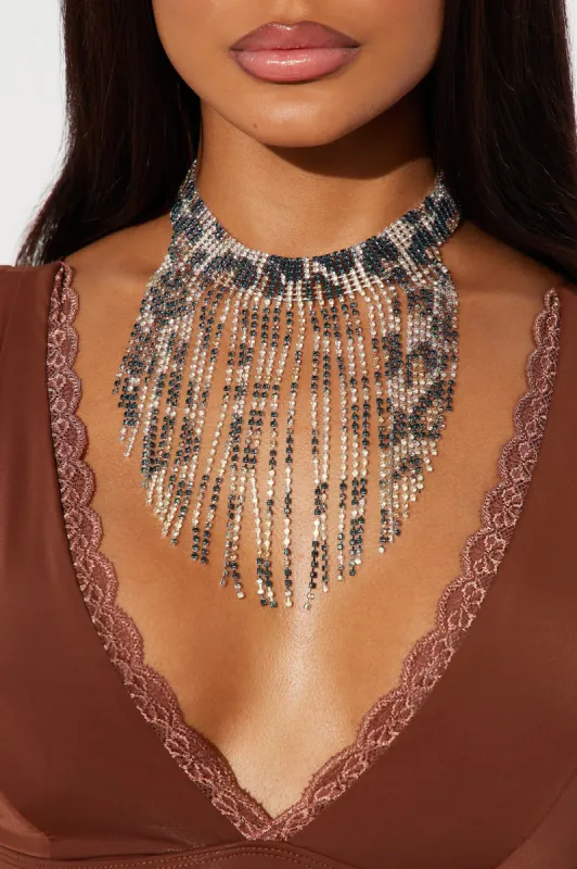 Queen Of The Jungle Choker Necklace - Leopard made by Fashion Nova