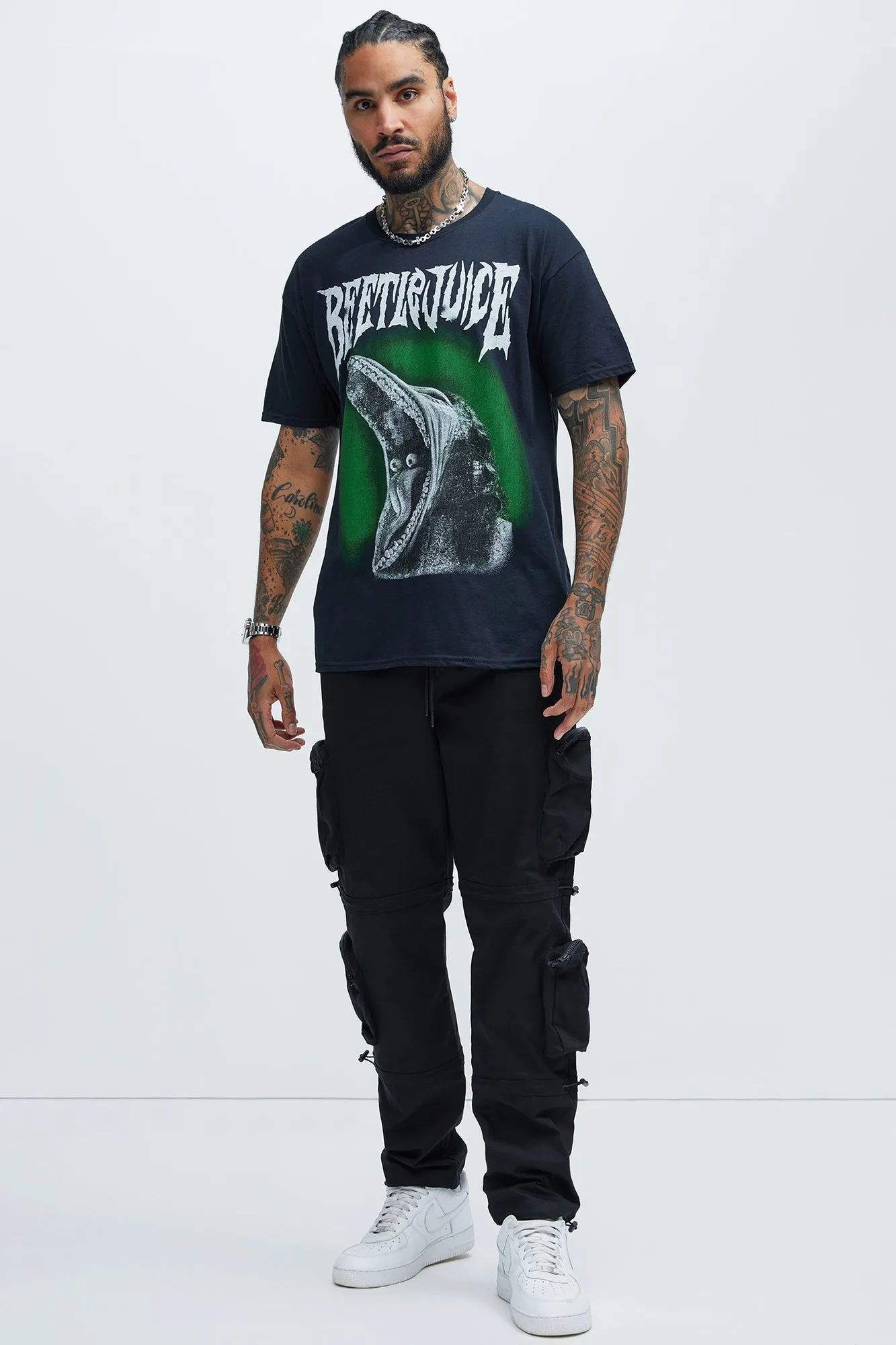 Beetle Juice Barbara Short Sleeve Tee - Black sold by Fashion Nova product image thumbnail 2