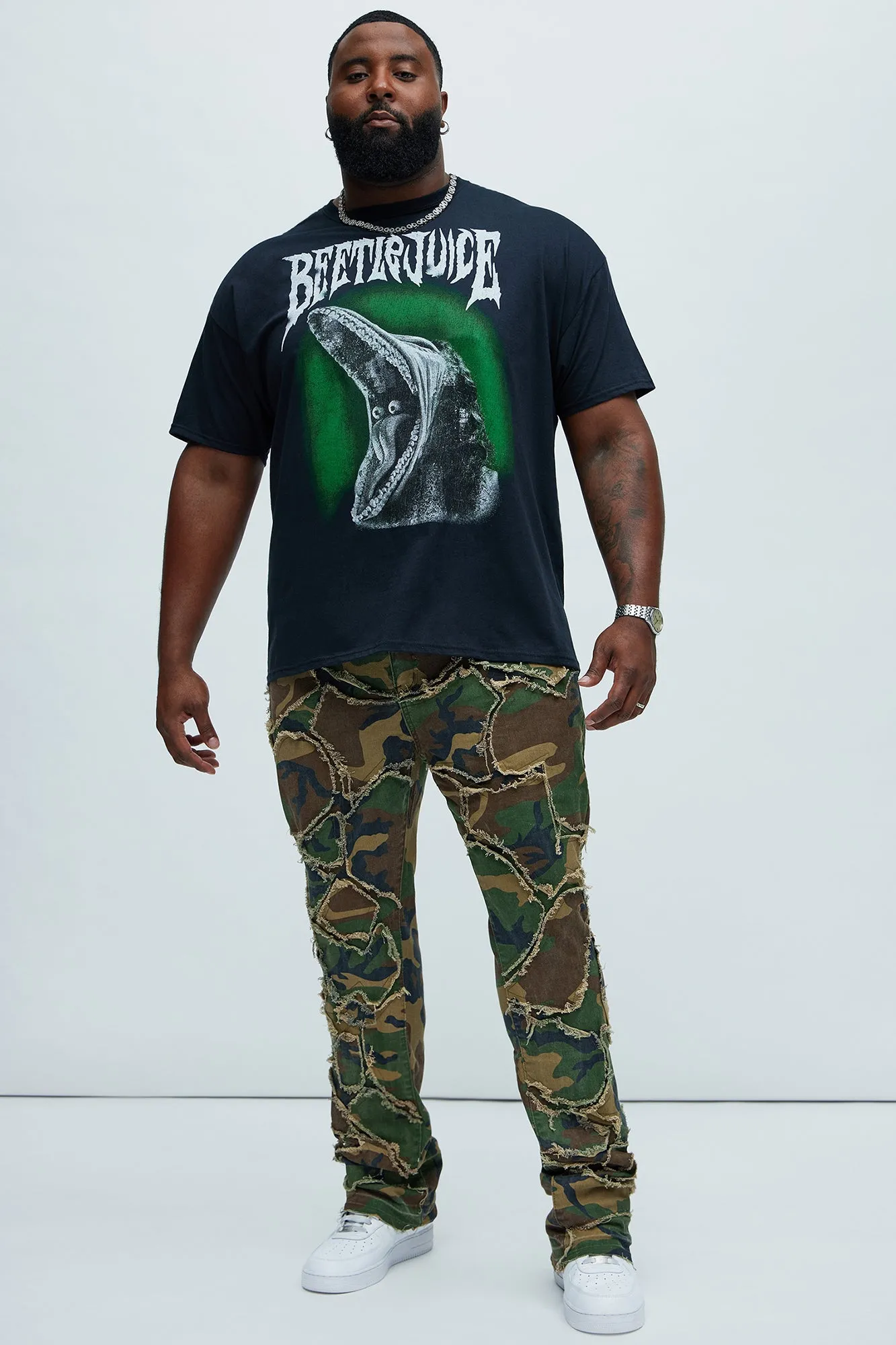 Beetle Juice Barbara Short Sleeve Tee - Black sold by Fashion Nova product image thumbnail 5