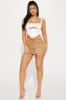 Peek A Boo Corset Top - White sold by Fashion Nova