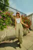 Peek A Boo Corset Top - White sold by Fashion Nova
