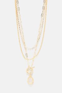 Stay True To Yourself Necklace - Gold sold by Fashion Nova
