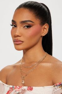 Stay True To Yourself Necklace - Gold sold by Fashion Nova