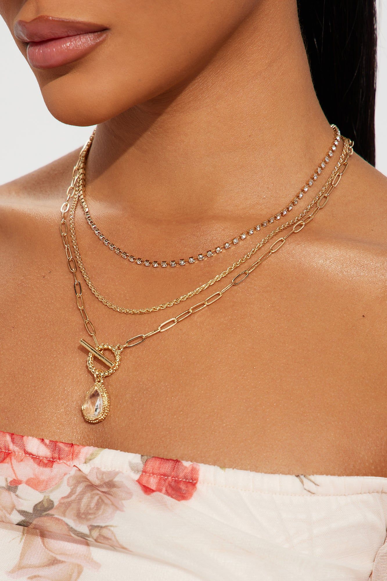 Stay True To Yourself Necklace - Gold sold by Fashion Nova