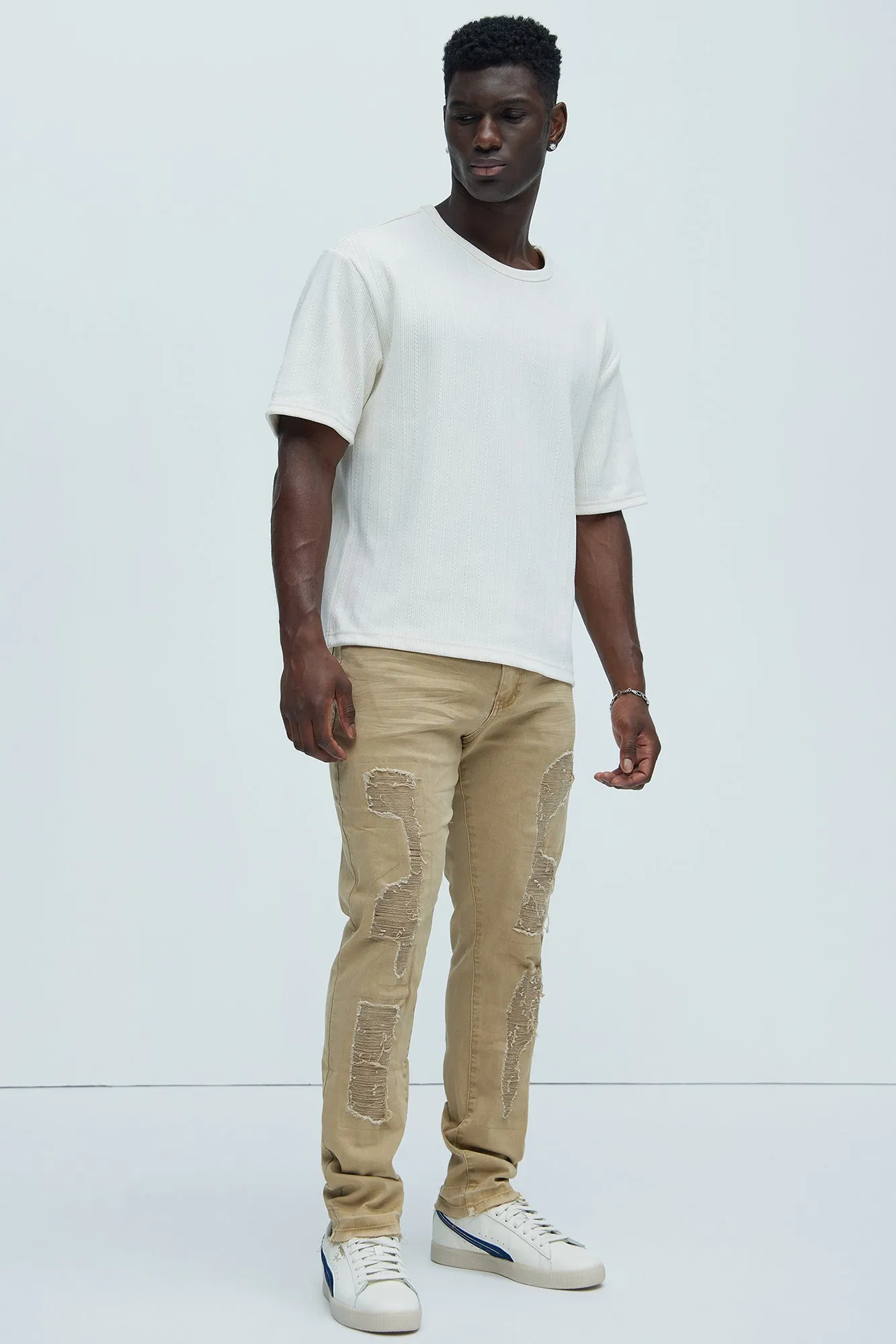 Colter Slim Pants - Tan sold by Fashion Nova product image thumbnail 2