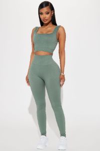 Flex Active Legging - Sage sold by Fashion Nova