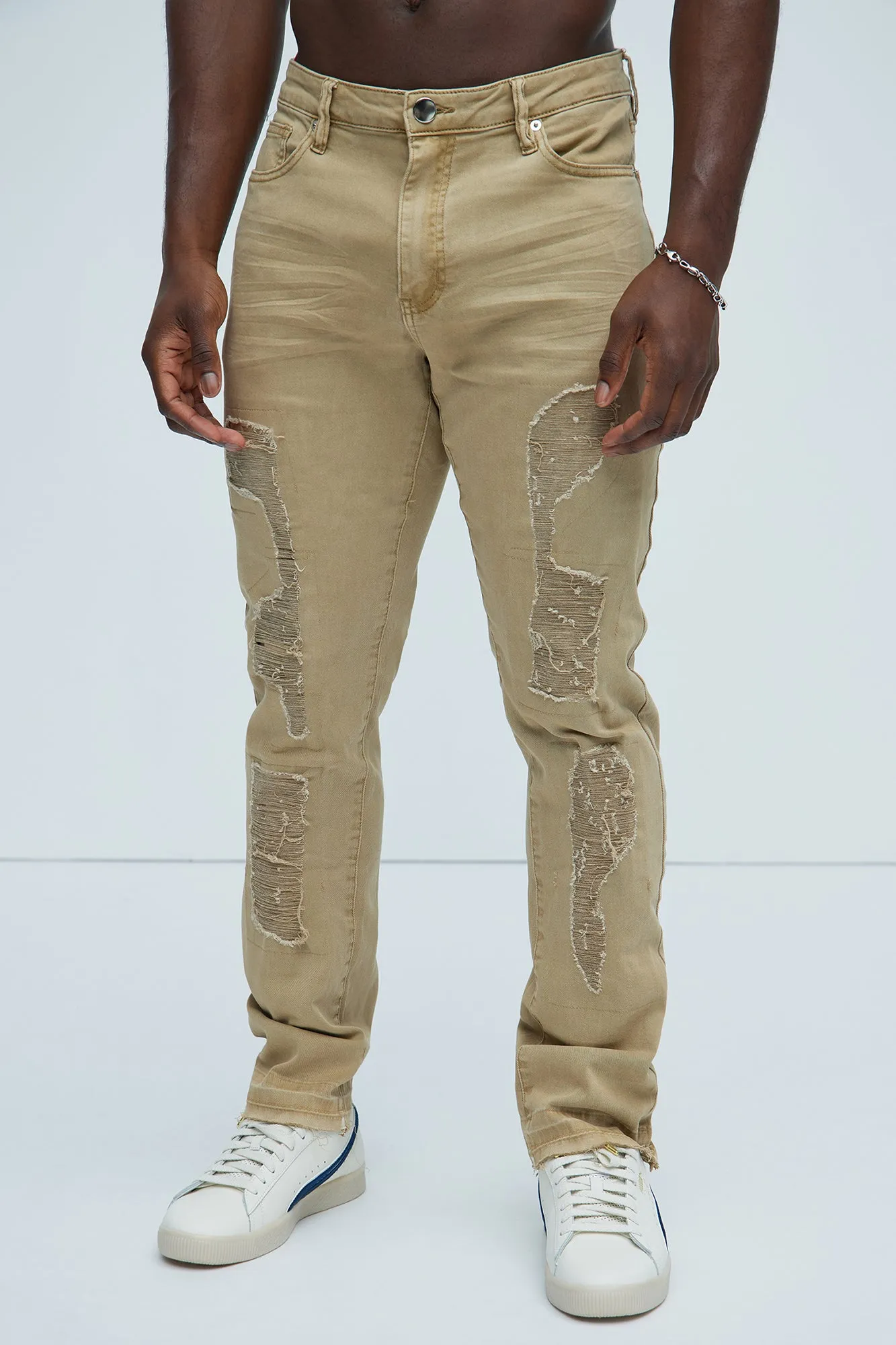 Colter Slim Pants - Tan sold by Fashion Nova product image thumbnail 3