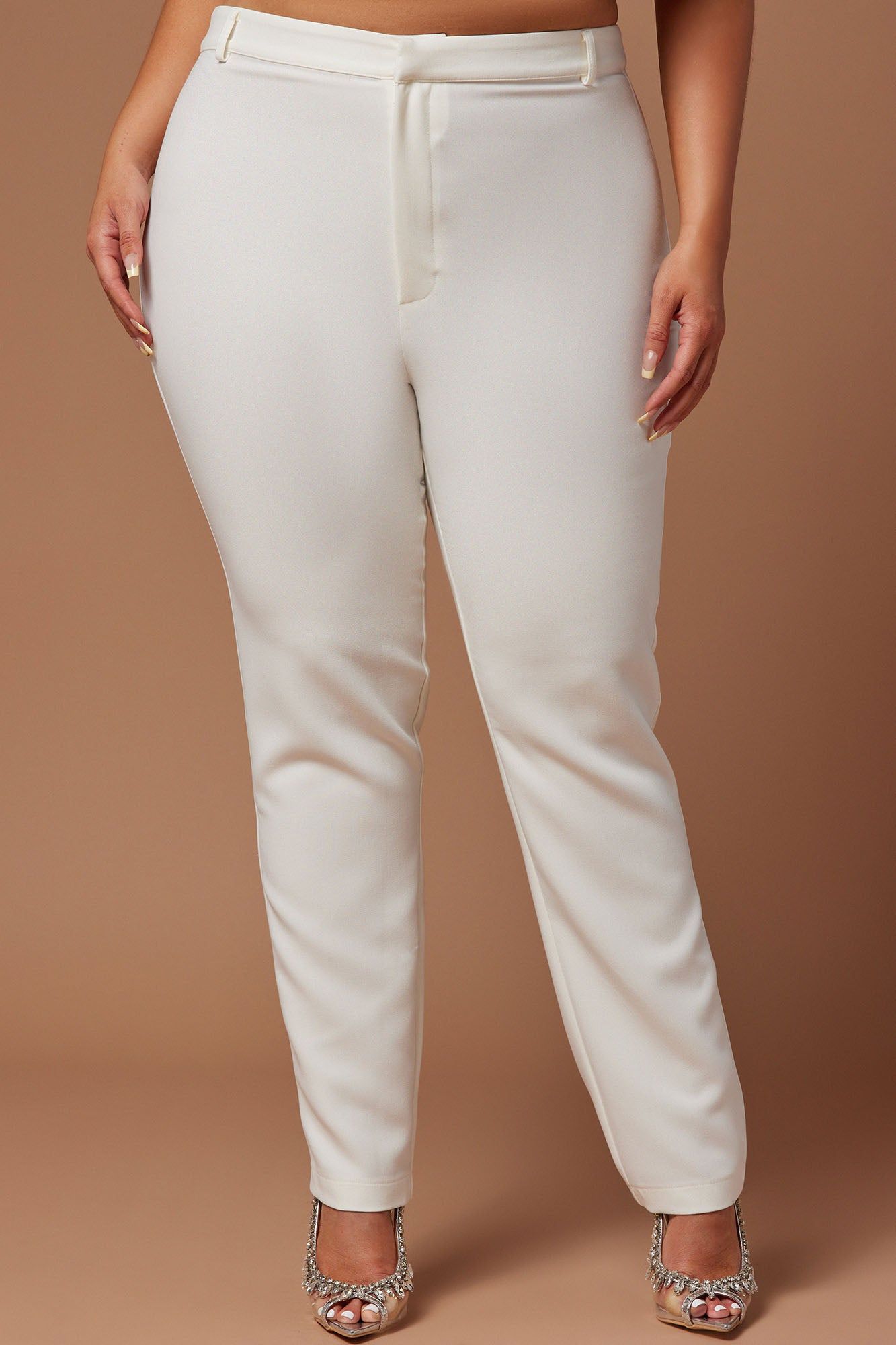 The Georgiana Pant - Off White sold by Fashion Nova product image thumbnail 6