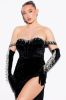 Gemma Velvet Maxi Dress - Black sold by Fashion Nova