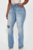 No Comparison Stretch Bootcut Jeans - Medium Wash sold by Fashion Nova