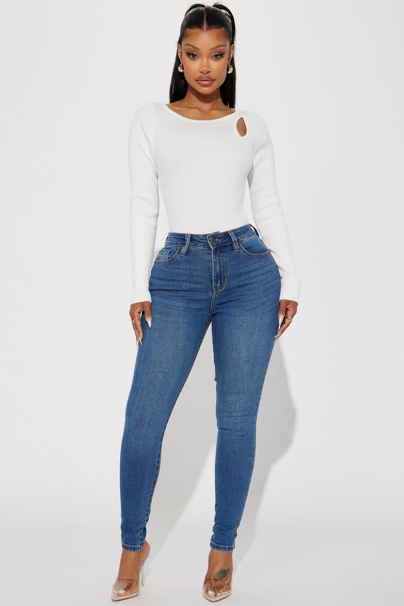 Jesson Sweater - Ivory sold by Fashion Nova product image thumbnail 2
