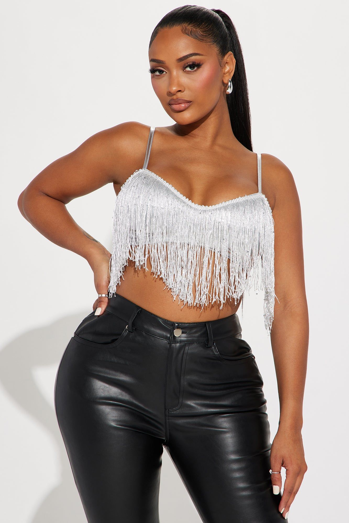 Carnival Queen Top - Silver sold by Fashion Nova product image thumbnail 3